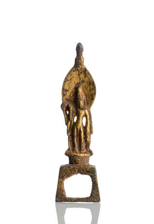 Feuervergoldete Bronze eines Bodhisattva - photo 1