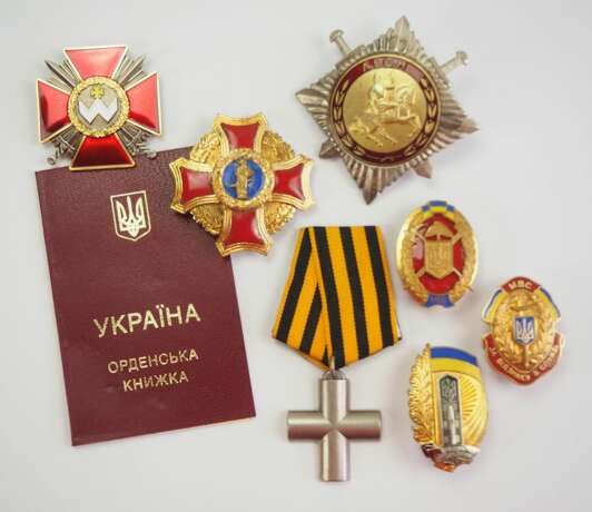 Ukraine : Lot von 7 Auszeichnungen. - Foto 1