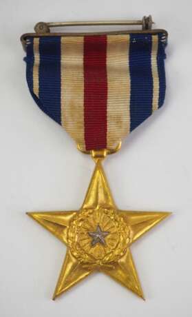 USA : Silver Star - Wrap Broach. - photo 1