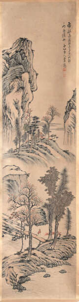 Li Kui (1788- ca.1878): Satz von vier Landschaftsdarstellungen - Foto 3