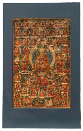 Thangka mit Darstellung des Buddha Amitabha - photo 2