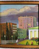 Картина “Городской пейзаж” , сер. XX в. Картина “Городской пейзаж” , сер. XX в.