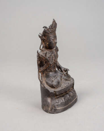 Bronze des gekrönten Guanyin - Foto 2