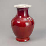 Balusterförmige Vase mit Flambé-Glasur - photo 3