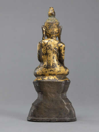 Bronze des Buddha Shakyamuni - photo 3
