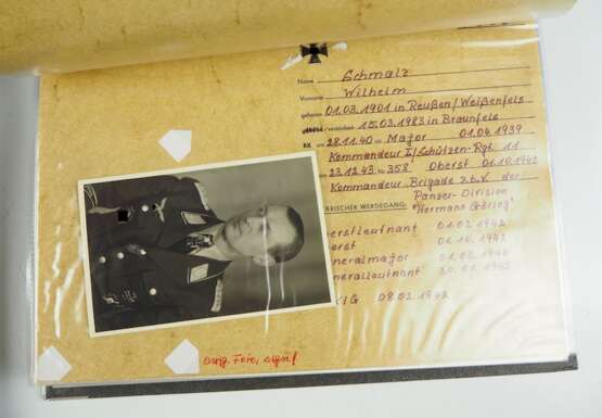Sammlung von 120 Ritterkreuzträger Autographen und Fotos. - photo 4