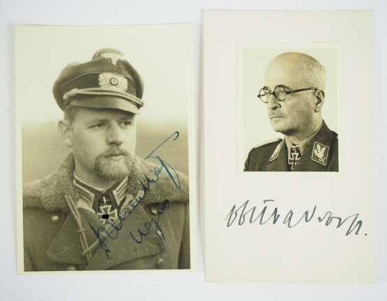 Ritterkreuzträger des Eisernen Kreuezs - Autographen. - фото 1