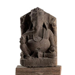 Figur des Ganesha aus Sandstein