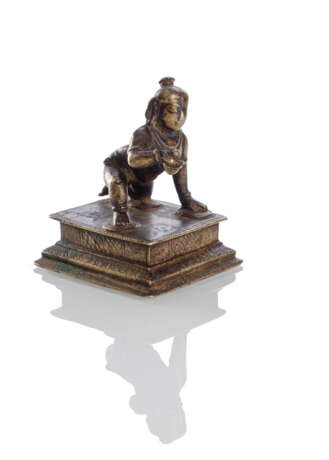 Bronze des Krishna als Kind - photo 1