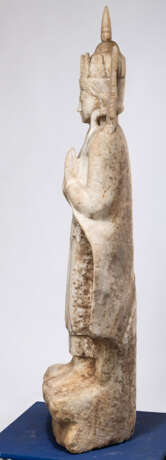 Skulptur des Buddha Paree aus Alabaster - Foto 5