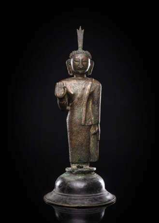 Bronze des Buddha Shakyamuni - photo 1