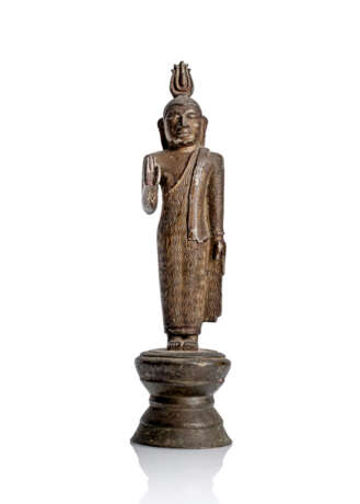 Bronze des Buddha Shakyamuni - photo 1