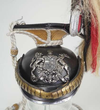 Württemberg : Tschapka für einen Einjährig-Freiwilligen des Ulanen-Regiment "König Wilhelm I." (2. Württembergisches) No. 20. - фото 2