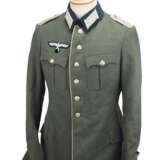 Wehrmacht : Elegante Feldbluse eines Leutnants der Infanterie. - фото 1