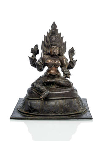 Bronze mit Darstellung der Kali - Foto 1