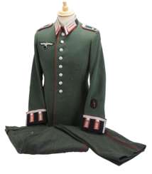 Wehrmacht : Uniform eines Feldwebel der Artillerie.