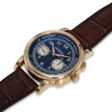 A. LANGE & SOHNE , REF. 401.031, 1815, A VERY FINE AND RARE 18K ROSE GOLD FLYBACK CHRONOGRAPH WRISTWATCH - Foto 2