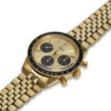 ROLEX, REF. 6264, DAYTONA, A VERY FINE AND RARE 14K YELLOW GOLD CHRONOGRAPH WRISTWATCH WITH CHAMPAGNE DIAL - фото 2