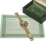 ROLEX, REF. 6264, DAYTONA, A VERY FINE AND RARE 14K YELLOW GOLD CHRONOGRAPH WRISTWATCH WITH CHAMPAGNE DIAL - Foto 4