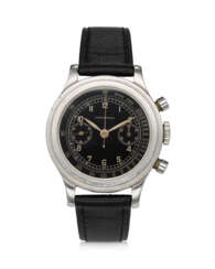LONGINES, REF. 4974, “TRE TACCHE”, A VERY FINE AND RARE STEEL FLYBACK CHRONOGRAPH WRISTWATCH