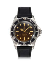 TUDOR, REF. 7928, SUBMARINER, A FINE AND RARE STEEL DIVER’S WRISTWATCH WITH “TROPICAL DIAL”