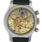 LONGINES, REF. 4974, “TRE TACCHE”, A VERY FINE AND RARE STEEL FLYBACK CHRONOGRAPH WRISTWATCH - photo 6