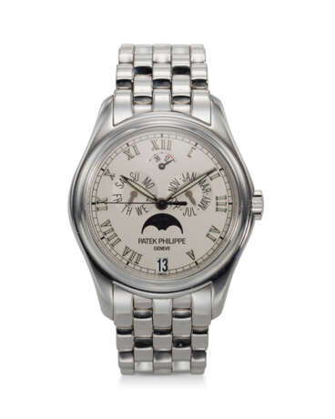 PATEK PHILIPPE, REF. 5036/1G-017, A VERY FINE ANNUAL CALENDAR WRISTWATCH WITH POWER RESERVE AND MOON PHASES - photo 2