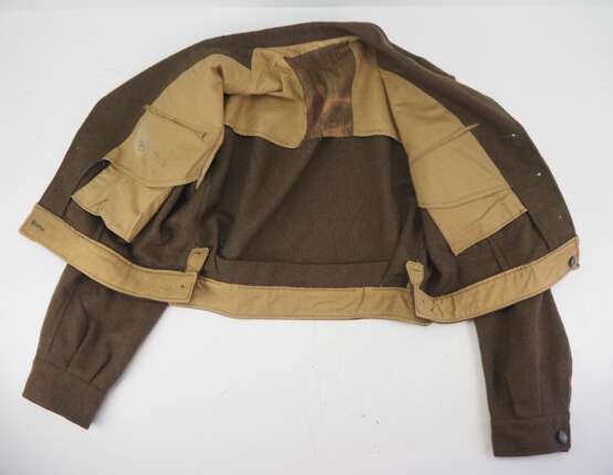 Waffen-SS : Britische Beute "Ike"-Jacke. - Foto 3