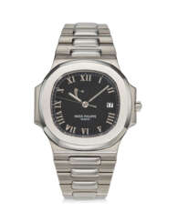 PATEK PHILIPPE, REF. 3710/1A-001, NAUTILUS, “COMET”, A FINE AND RARE STEEL BRACELET WATCH WITH POWER RESERVE AND DATE