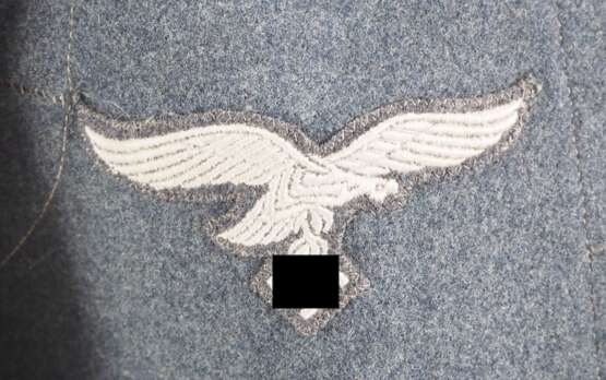 Luftwaffe : Fliegerbluse des Feldbwebel Herbert Frank - Fallschirm Jäger Regiment 1. - Foto 5