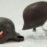 3. Reich : Heeres- und Luftwaffen-Stahlhelm. - photo 3