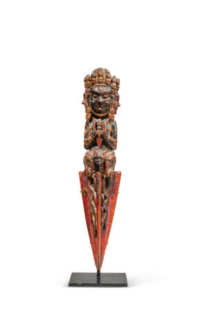 PHURBU EN BOIS POLYCHROME - photo 1