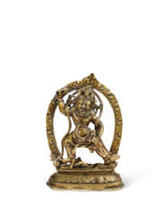 PETITE STATUE DE VAJRAPANI EN BRONZE