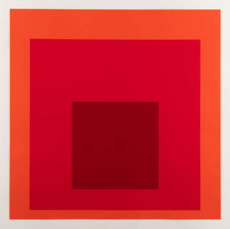 JOSEF ALBERS 'HOMMAGE TO THE SQUARE' - фото 1