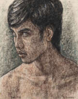 JOHAN RUDOLF BONNET PORTRAIT EINES BALINESISCHEN MANNES (1975)