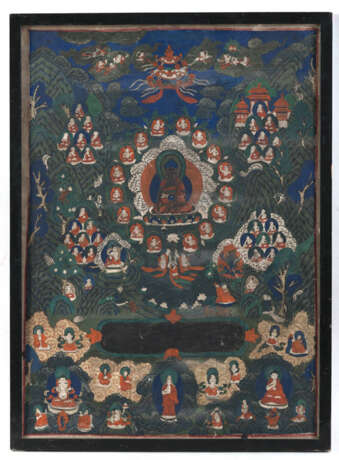 Thangka mit Darstellung des Buddha Shakyamuni - Foto 1