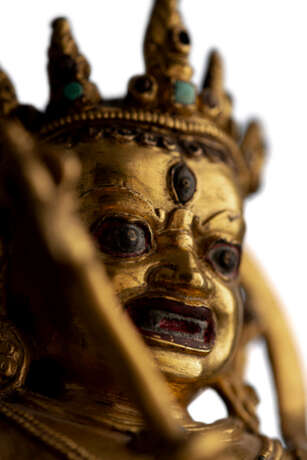 Bedeutende feuervergoldete Bronze des Takkiraja - Foto 2