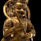 Bedeutende feuervergoldete Bronze des Takkiraja - Foto 6