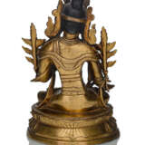 Feuervergoldete Bronze der Sitatara - photo 2