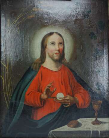 Jesus Christus segnet Brot und Wein, 19. Jh. - фото 1