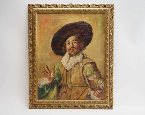 Der lustige Zecher, nach Frans Hals (1582-1666). - фото 1