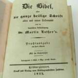 Die Bibel. Martin Luther, 1845. - Foto 1