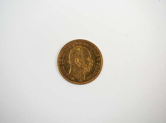 Preussen: 5 Mark - 1877 GOLD. - photo 1