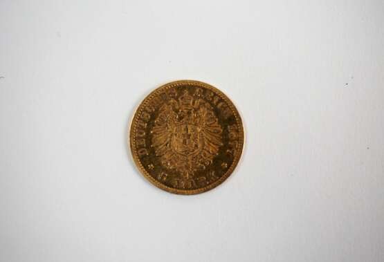 Preussen: 5 Mark - 1877 GOLD. - photo 2