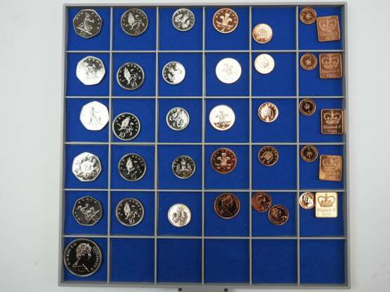 Royal Mint (GB): Münzsammlung. - photo 3