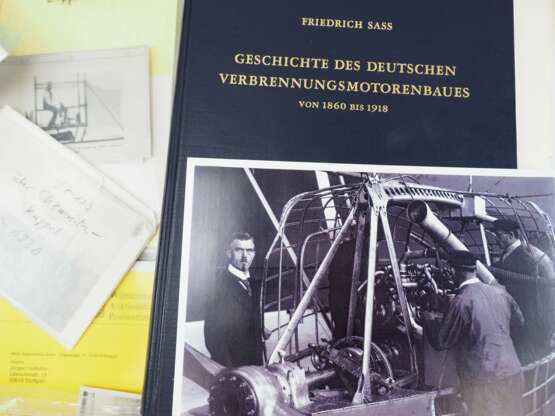 Großes Konvolut Zeppelin/ Flugmotor/ Flugzeugbau und Co. - photo 4