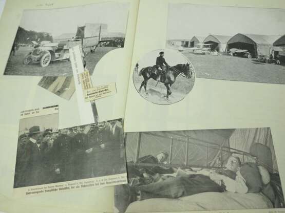 Sammlung Luftschifffahrt und Zeppelin, u.a. Zeitschriften Flugsport 1919. - Foto 5