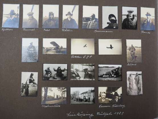 Lot Fotos und Postkarten Zeppelin/ Luftfahrt. - Foto 3