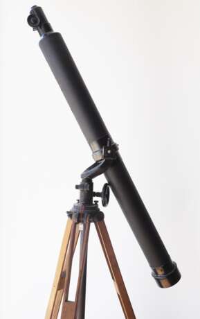 Optische Werke AG vorm. Carl Schütz & Co.: Teleskop mit Stativ. - Foto 2
