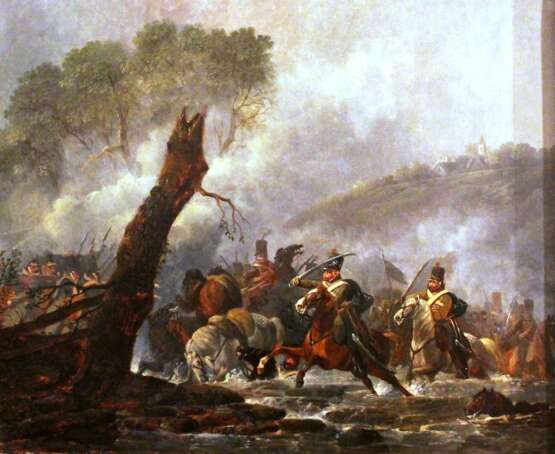 Gessner Conrad. Пара картин “Сцены войны 1812 года”. 1818 год. - фото 3